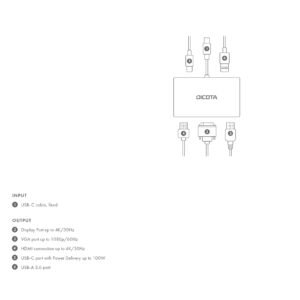 USB-C Portable 5-in-1 Docking Station 4K HDMI/DP PD 100W - Image 7
