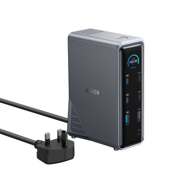 Anker Prime Charging Docking Station 160W 14-in-1 Dual Display